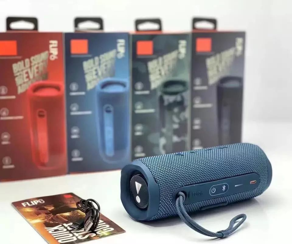 Top Selling Products 2022 Flip6 Blue Tooth Speaker Flip 6 Portable Outdoor Classic Design Waterproof Wireless Speakers